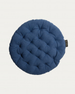 PEPPER Coussin de chaise ø 37 cm Bleu nuit