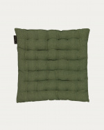 PEPPER Seat cushion 40x40 cm Dark olive green