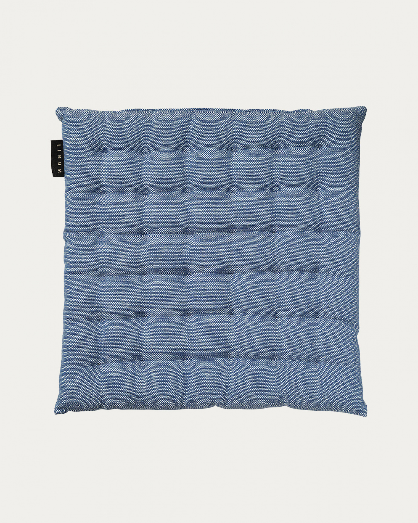 PEPPER Seat cushion 40x40 cm Deep sea blue in the group ASSORTMENT / STANDARD / Seat cushions at LINUM DESIGN (21PEP54000C42)