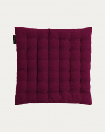 PEPPER Seat cushion 40x40 cm Burgundy red