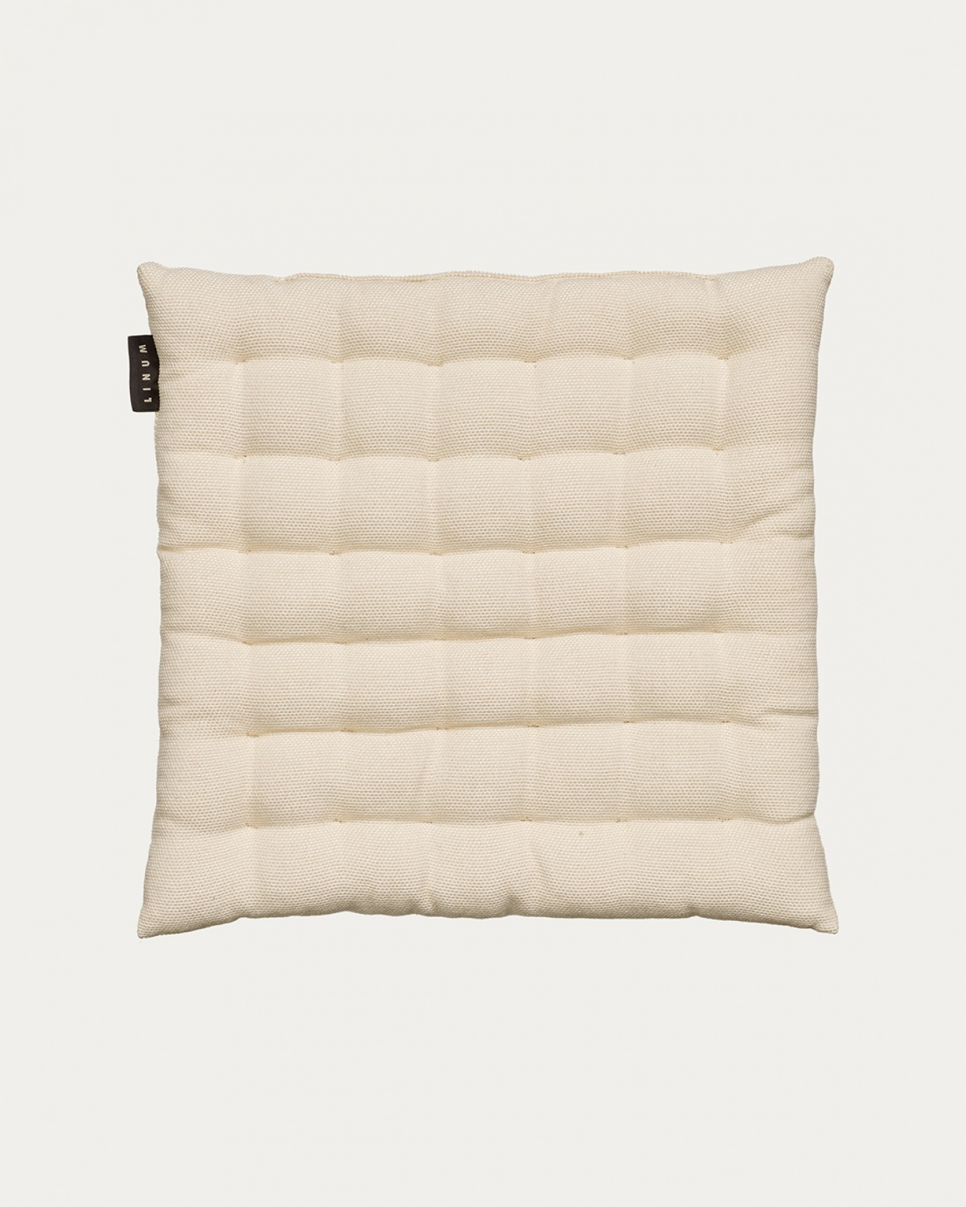 Immagine prodotto beige crema PEPPER cuscini sedie di cotone con imbottitura in poliestere di LINUM DESIGN. Dimensioni 40x40 cm.