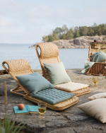 PEPPER Seat cushion 40x40 cm Creamy beige