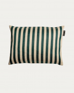 AMALFI Housse de coussin 35 x 50 cm Vert émeraude intense