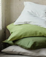 ANNABELL Cushion cover 40x40 cm Dark olive green