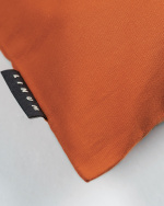 ANNABELL Cushion cover 40x40 cm Rusty orange
