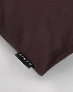 ANNABELL Cushion cover 40x40 cm Dark brown