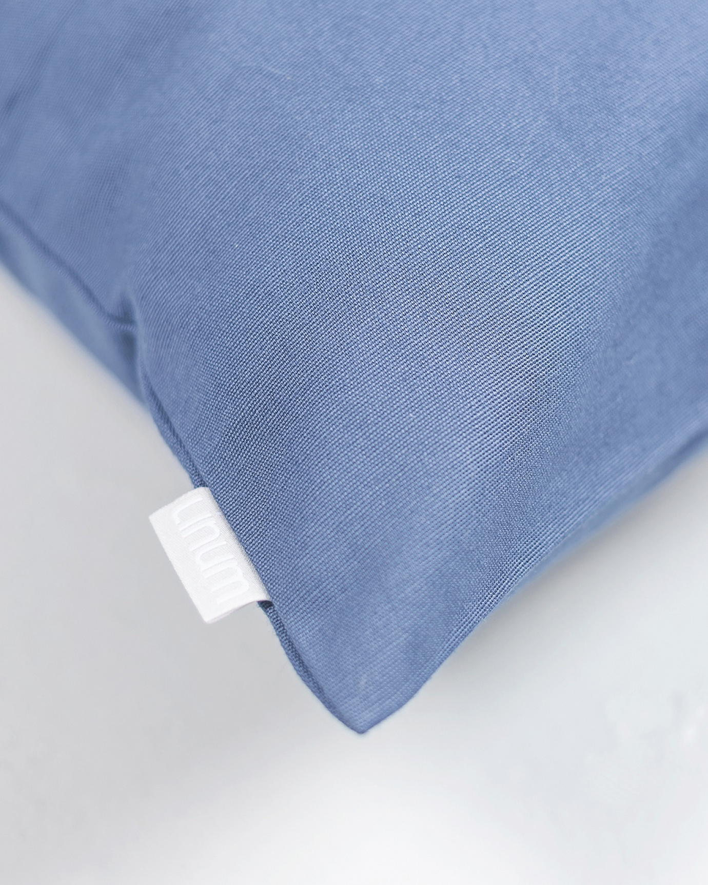 ANNABELL Cushion cover 40x40 cm Grey tempest blue, bild 2 