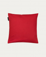 ANNABELL Housse de coussin 40 x 40 cm Rouge chine