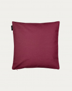 ANNABELL Cushion cover 40x40 cm Pale wine red