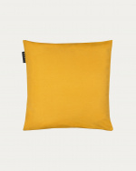 ANNABELL Housse de coussin 40 x 40 cm Jaune mandarine