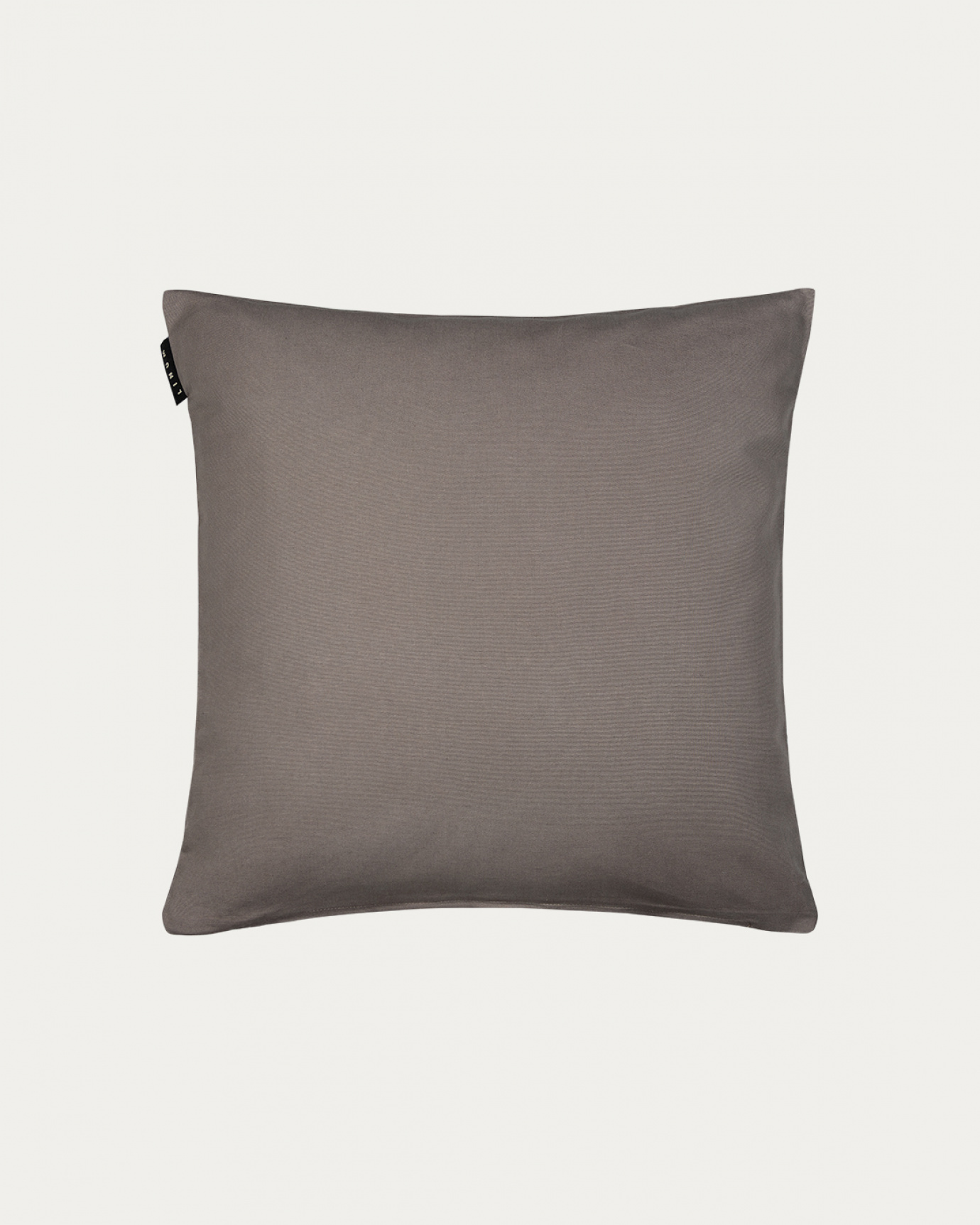 ANNABELL Kissenhülle 40x40 cm Maulwurfbraun in der Gruppe SORTIMENT / STANDARD / Kissenhüllen bei LINUM DESIGN (23ANN04000G14)