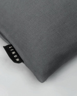ANNABELL Cushion cover 40x40 cm Granite grey