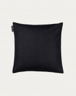 ANNABELL Housse de coussin 40 x 40 cm Noir