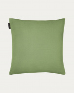 ANNABELL Housse de coussin 50 x 50 cm Vert mousse