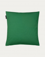 ANNABELL Housse de coussin 50 x 50 cm Vert prairie