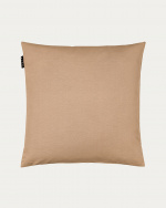 ANNABELL Housse de coussin 50 x 50 cm Camel