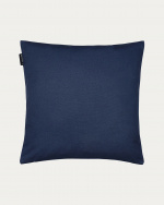 ANNABELL Housse de coussin 50 x 50 cm Bleu outre mer