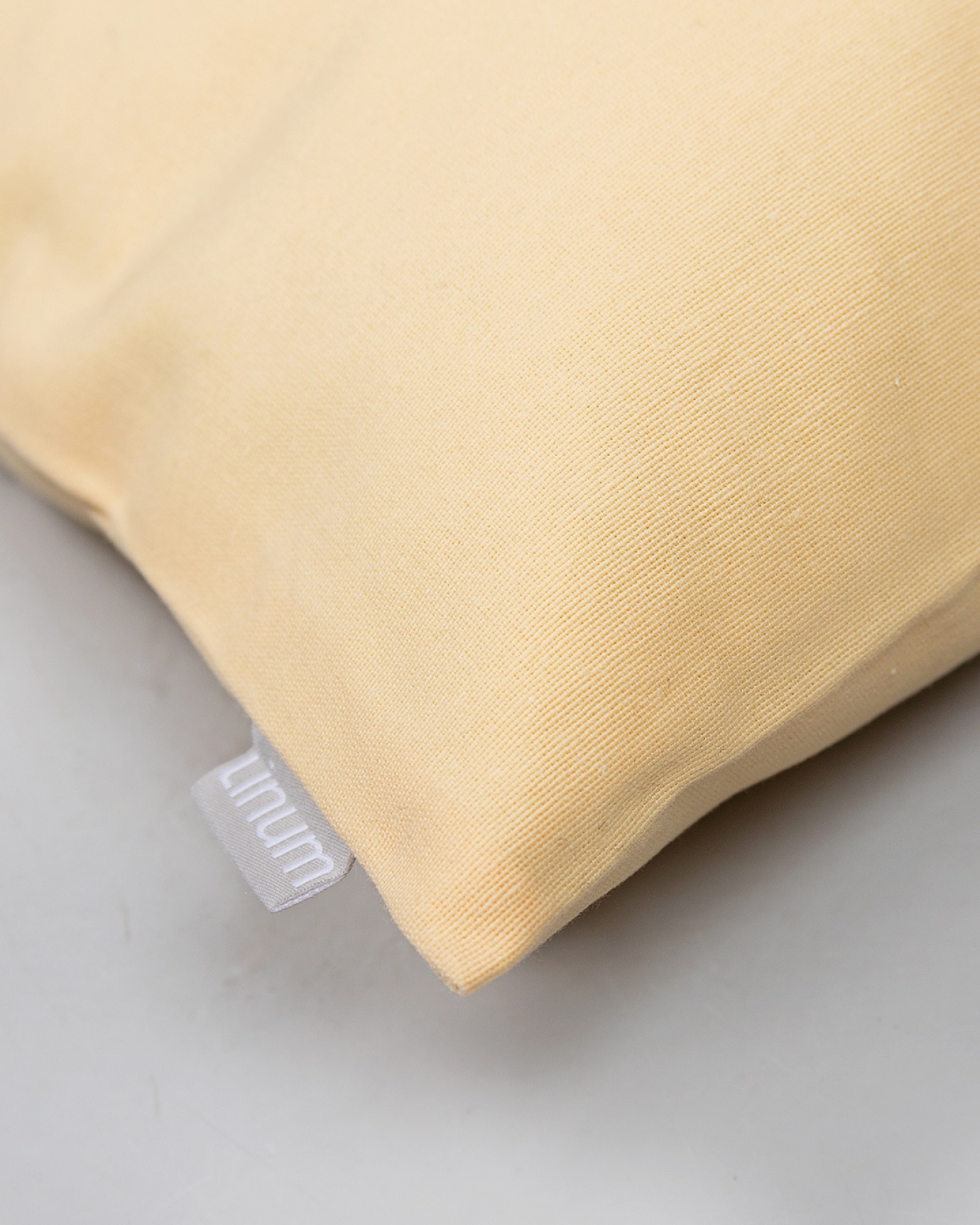 ANNABELL Cushion cover 50x50 cm Light peach yellow, bild 2 
