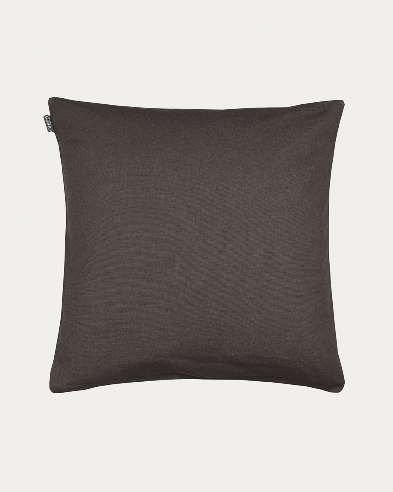 Product image buffalo brown ANNABELL cushion cover made of soft cotton from LINUM DESIGN. Size 50x50 cm.