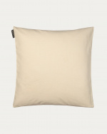 ANNABELL Housse de coussin 50 x 50 cm Beige foncé