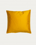 DUPION Housse de coussin 40 x 40 cm Jaune mandarine