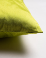 DUPION Housse de coussin 50 x 50 cm Pomme verte