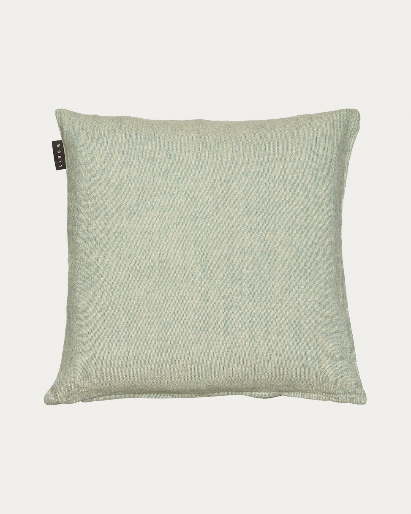 HEDVIG Cushion cover 50x50 cm Bright grey turquoise in the group ASSORTMENT / OUTLET at LINUM DESIGN (23HED05000C25)