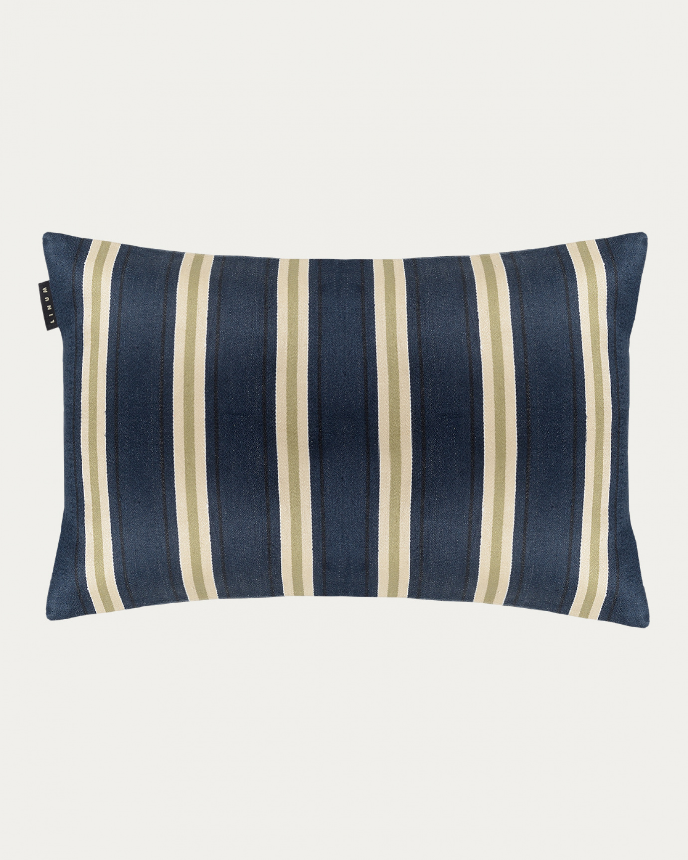 LUCCA Cushion cover 40x60 cm Dark grey blue in the group ASSORTMENT / OUTLET at LINUM DESIGN (23LUC04600C78)
