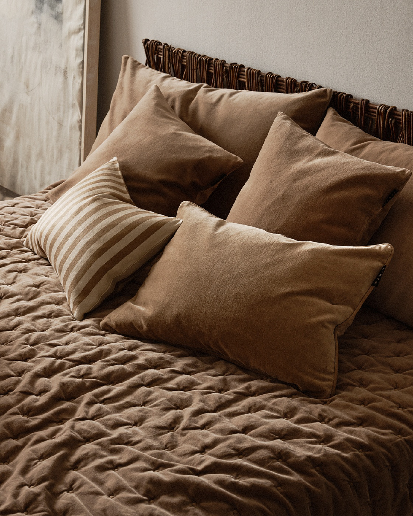 PAOLO Cushion cover 40x60 cm Camel brown, bild 3 