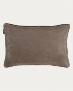 PAOLO Housse de coussin 40 x 60 cm Taupe