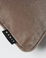 PAOLO Housse de coussin 40 x 60 cm Taupe