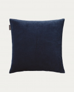 PAOLO Housse de coussin 50 x 50 cm Bleu outre mer