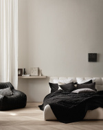 PAOLO Cushion cover 50x50 cm Black