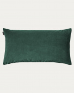 PAOLO Housse de coussin 50 x 90 cm Vert émeraude intense