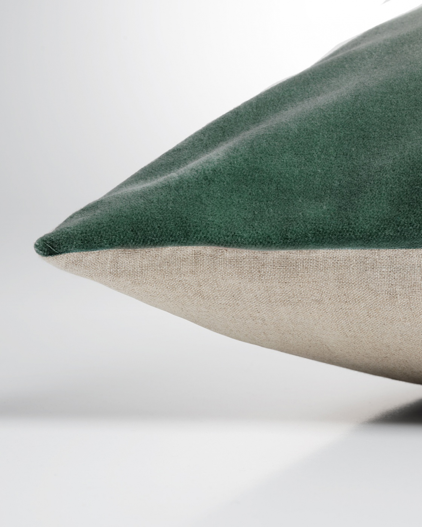 PAOLO Cushion cover 50x90 cm Deep emerald green, bild 2 