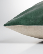 PAOLO Cushion cover 50x90 cm Deep emerald green