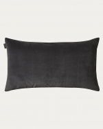 PAOLO Housse de coussin 50 x 90 cm Gris tarmac