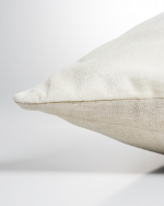 PAOLO Housse de coussin 50 x 90 cm Creme