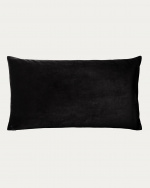 PAOLO Housse de coussin 50 x 90 cm Noir