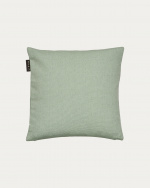 PEPPER Housse de coussin 40 x 40 cm Vert clair glacé