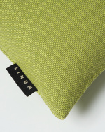 PEPPER Housse de coussin 40 x 40 cm Vert mousse