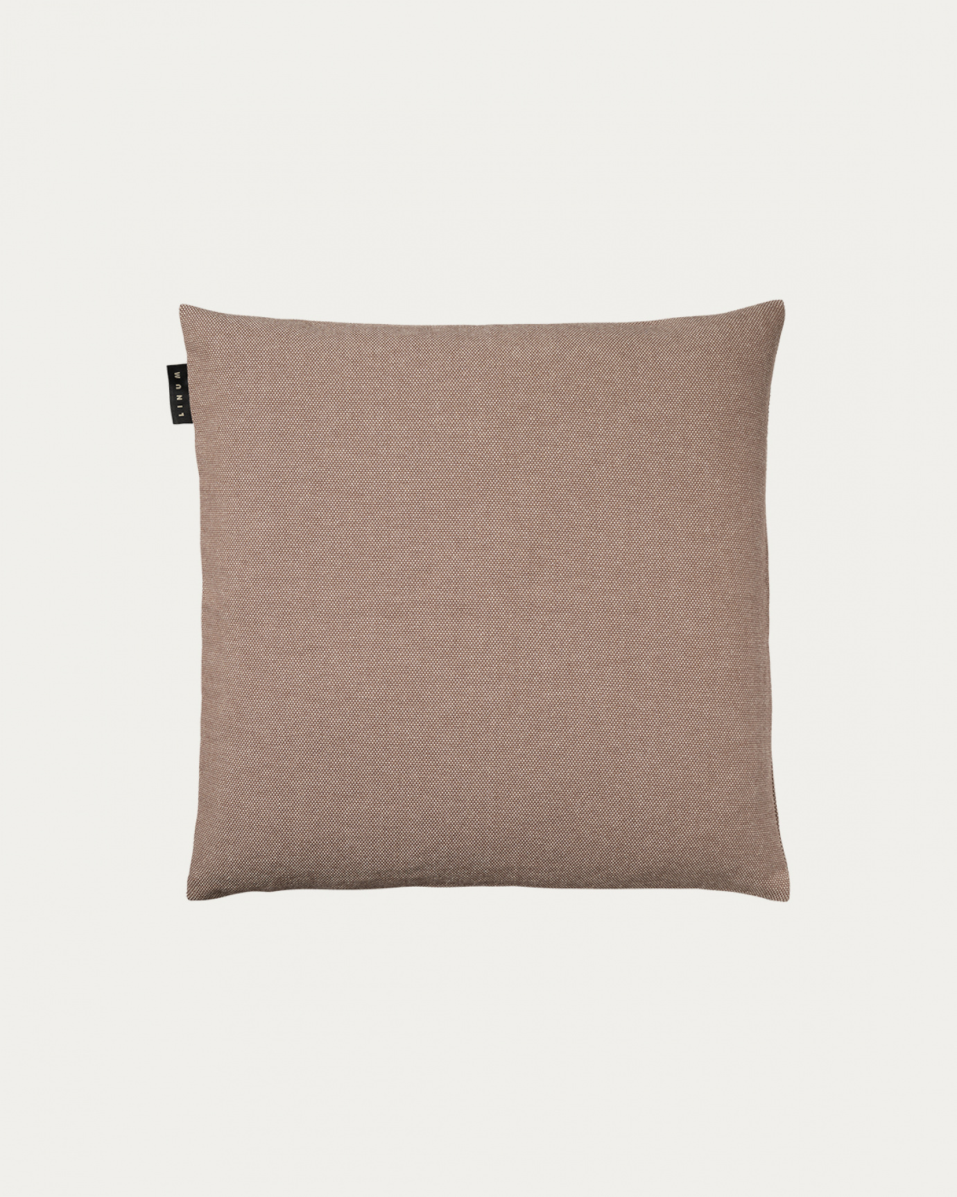 PEPPER Cushion cover 40x40 cm Dark mole brown in the group ASSORTMENT / STANDARD / Cushion covers at LINUM DESIGN (23PEP04000B45)
