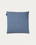 PEPPER Housse de coussin 40 x 40 cm Bleu ocean