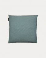 PEPPER Cushion cover 40x40 cm Dark grey turquoise