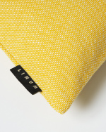 PEPPER Housse de coussin 40 x 40 cm Jaune moutarde