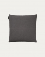 PEPPER Housse de coussin 40 x 40 cm Gris foncé