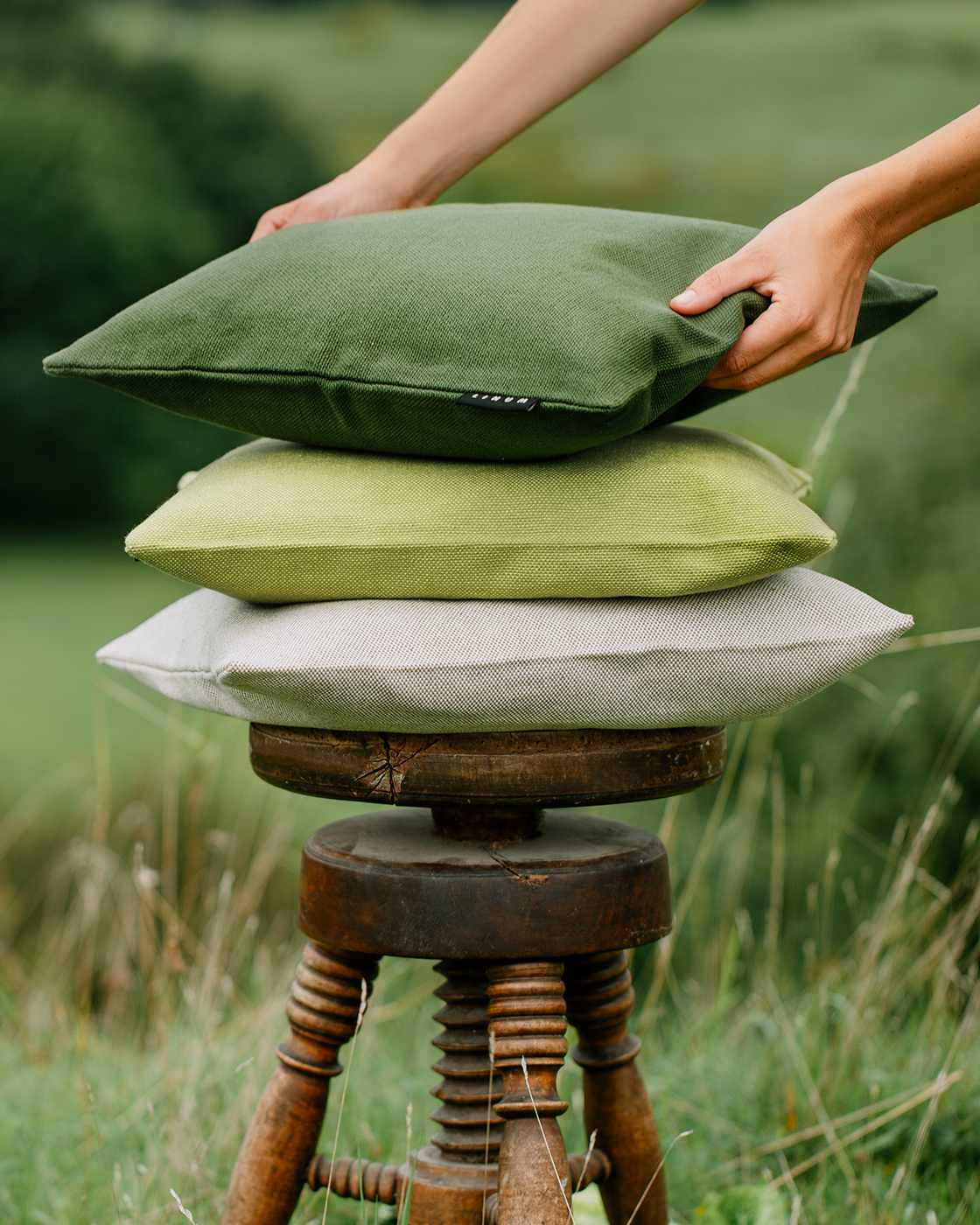 Light green clearance cushion covers