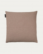 PEPPER Housse de coussin 50 x 50 cm Taupe foncé