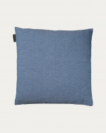 PEPPER Housse de coussin 50 x 50 cm Bleu ocean