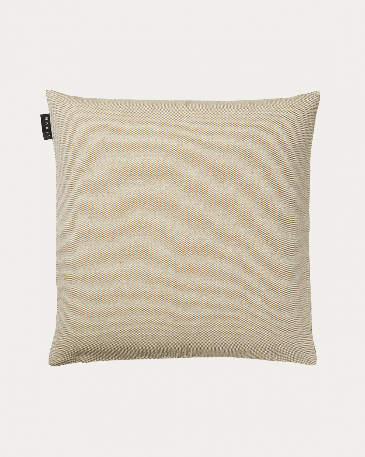 Product image bronze brown PEPPER cushion cover made of soft cotton from LINUM DESIGN. Easy to wash and durable for generations. Size 50x50 cm.